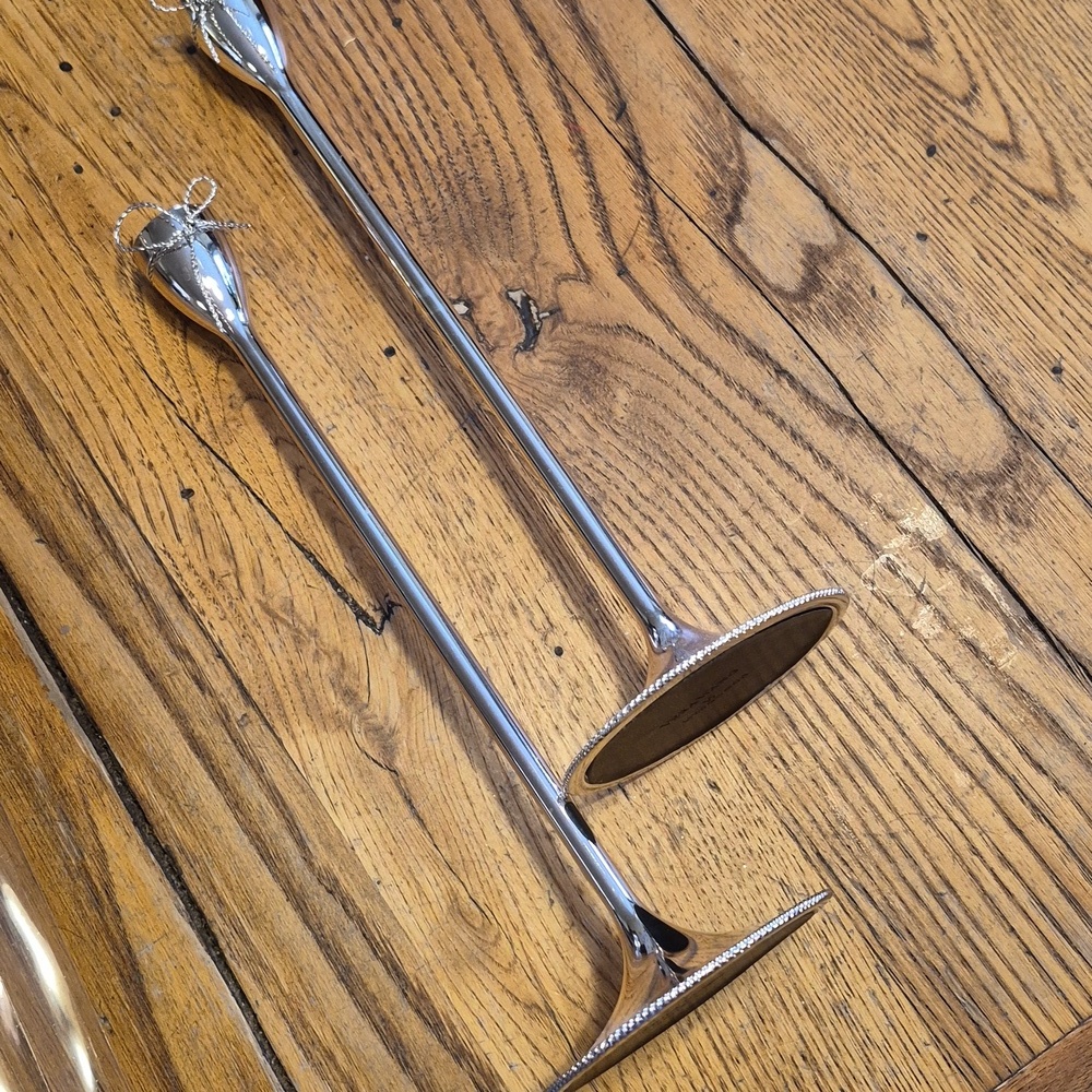 Vera Wang And Wedgewood candlestick holders